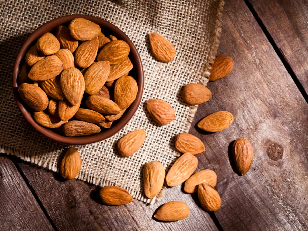 Raw Almonds, Natural