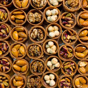 Kadayif bulbul nest, bulbul yuvasi, Turkish dessert