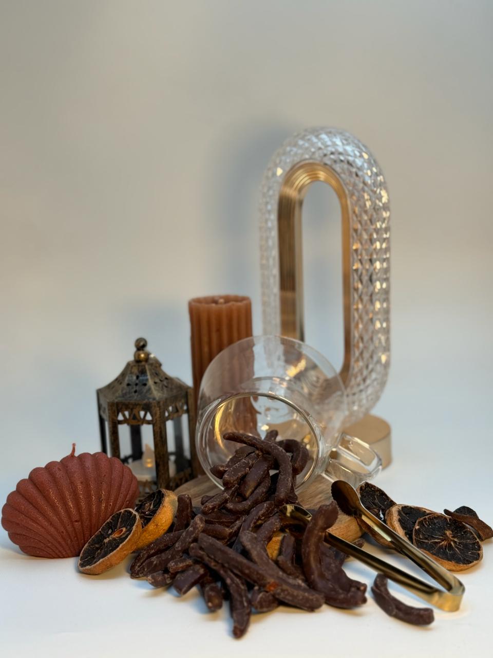 Dried Orange Bitter Chocolate Dragee