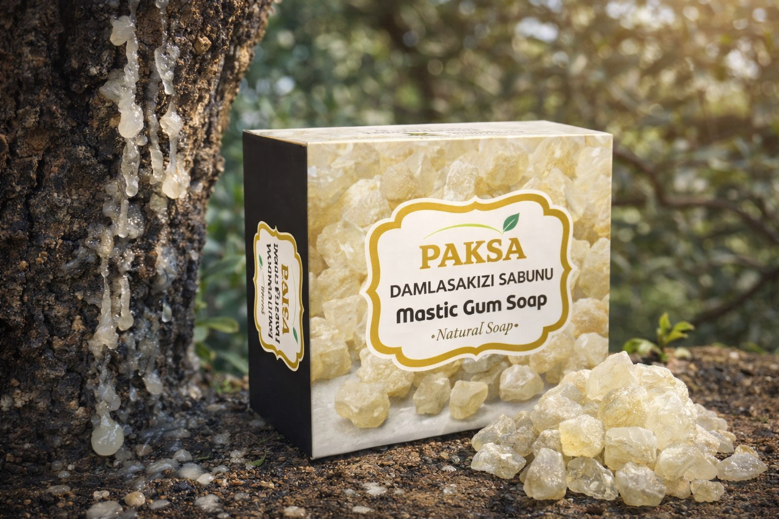 MASTIC GUM SOAP