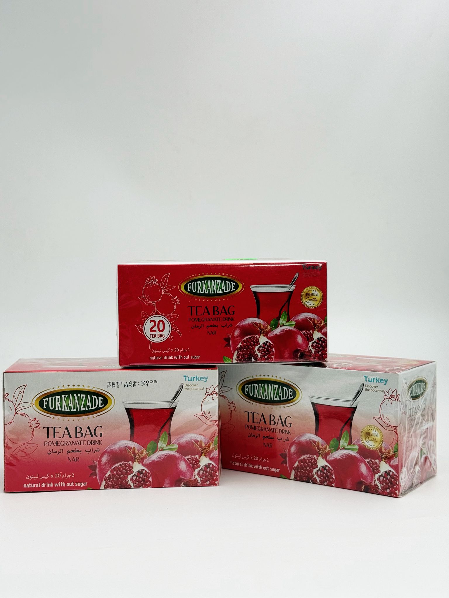 POMEGRANATE TEA BAGS