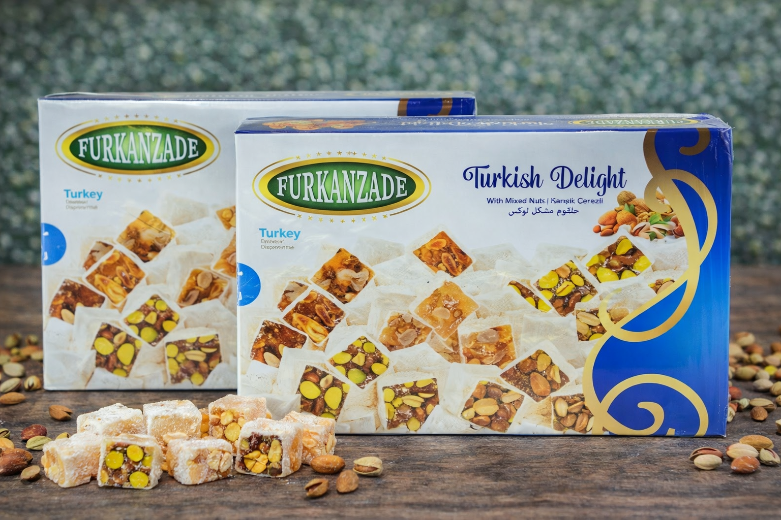 MIXED NUTS TURKISH DELIGHT 225 GR