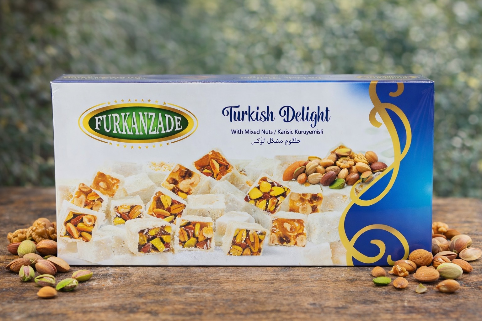MIXED NUTS TURKISH DELIGHT 400 GR